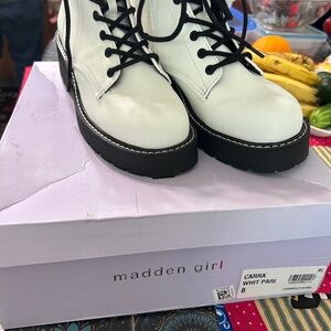 Madden girl lace up boots